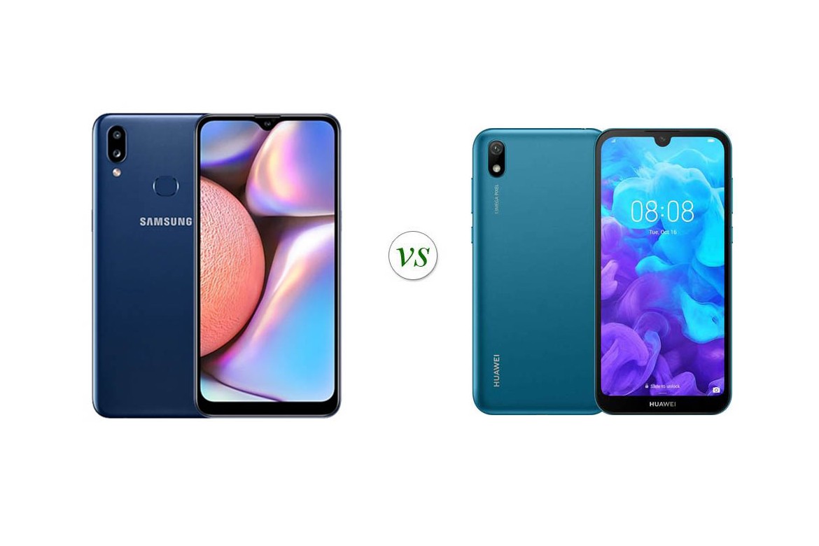 مقایسه Galaxy A10s با Huawei Y5 2019